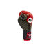 Професійні боксерські рукавички Twins на шнурках (FBGLL-TW1-RD, чорно-червоні)